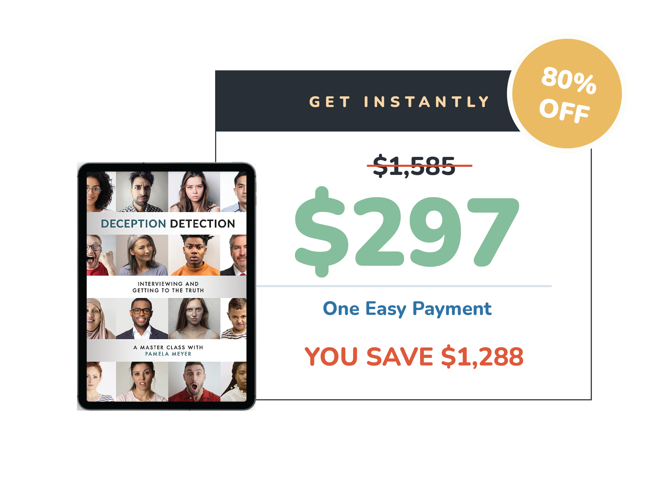 Pricing Image 80% off Masterclass