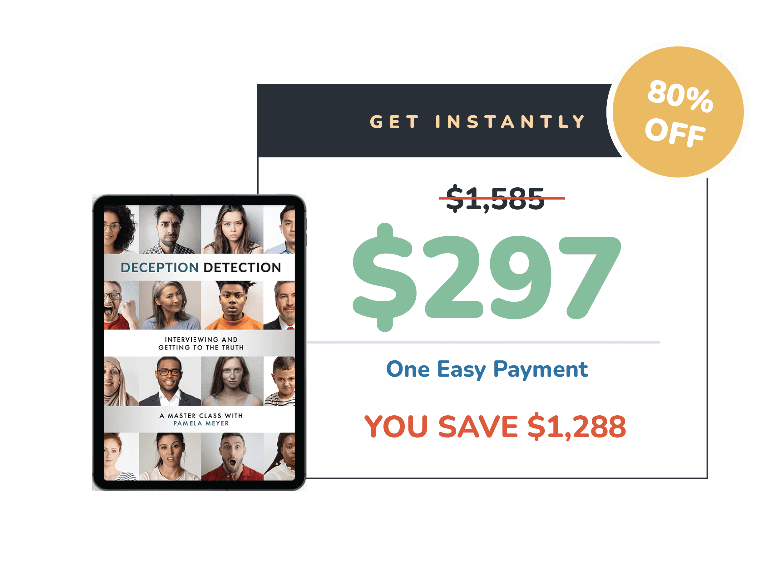 Pricing Image 80% off Masterclass